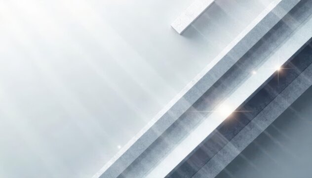 Abstract gray and white diagonal lines, dynamic geometric pattern , white, shape