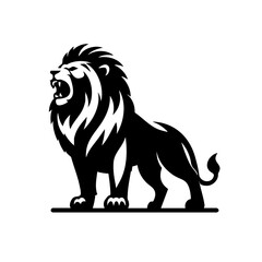 The Strong Lion Logo Symbol Icon