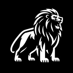 The Strong Lion Logo Symbol Icon