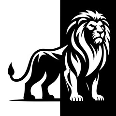 The Strong Lion Logo Symbol Icon