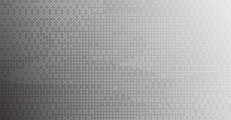Subtle Gray Pixel Grid Gradient Background Texture: Modern Minimalist Design for Technology, Web Design, and Digital Art Projects in Gray Tones
