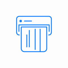 printer copy machine icon sign vector