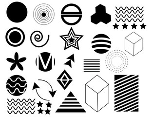  Geometric Shape Icon Collection