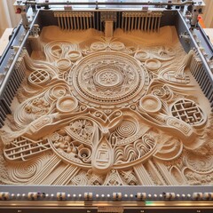 Art Machine – Automated patterns drawn
