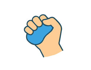 putty therapy exercise icon