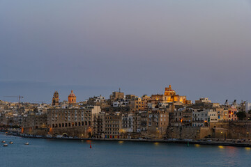 Obraz premium La Valetta in Malta, city panorama