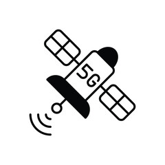 Analog Clock Icon vector stock illustration