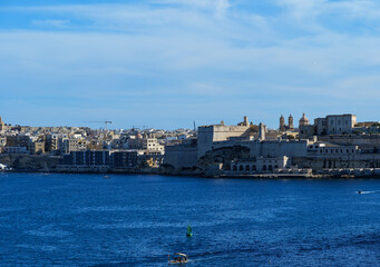 Fototapeta premium Architecture of La Valetta in Malta