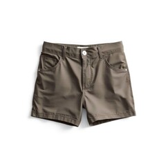 Olive Green Utility Shorts: A Minimalist Fashion Product Shot