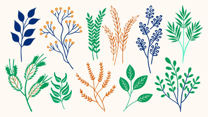 Floral vector illustration showcases a lily with a seamless pattern on a white background, embodying spring beauty