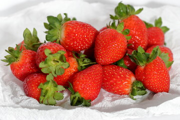 strawberries in a bowl