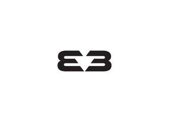 Stylish EE Icon Design Vector
