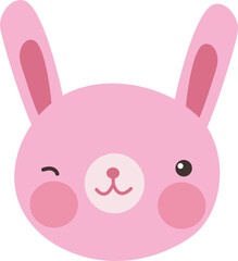 동물얼굴_토끼03 © minjin