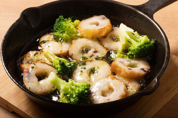 ちくわアヒージョ