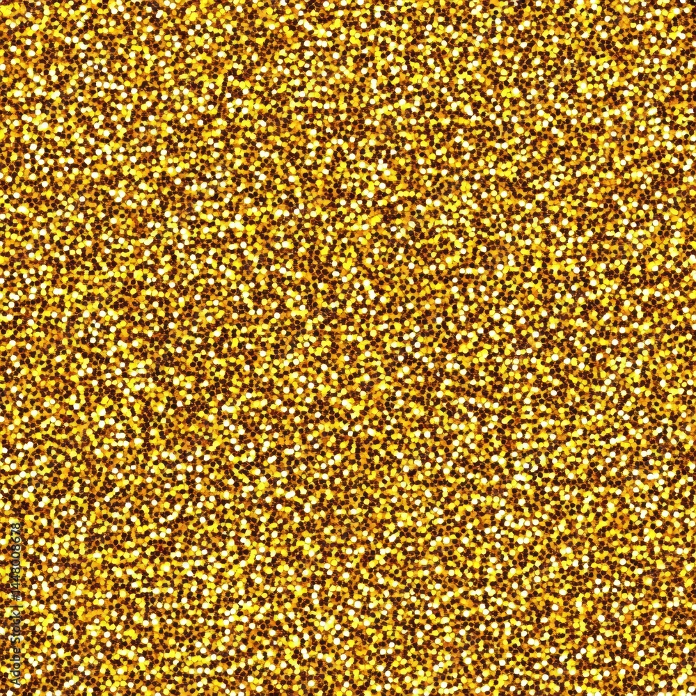 Poster shimmering golden glitter texture creates a luxurious and festive background perfect for celebration