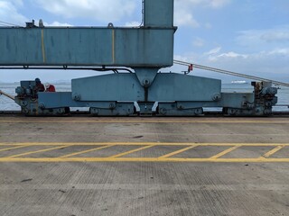 Gantry Crane Mechanism at Port