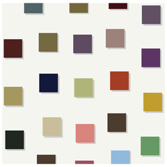 vector illustration abstract background colored box shape isolated beige background
