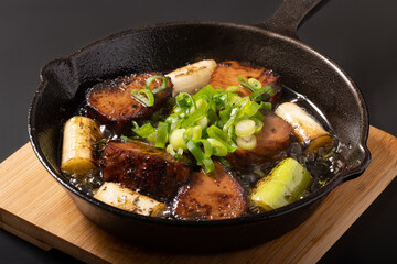 カツオのアヒージョ