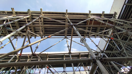 reinforced concrete beam formwork and scaffolding