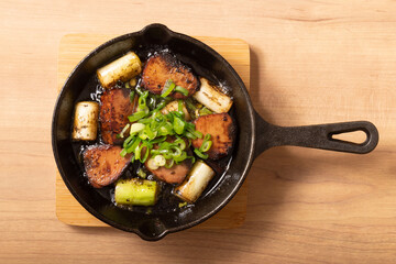 カツオのアヒージョ