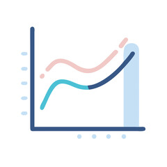 Line Graph Icon