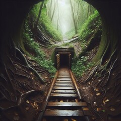 Cu Chi the forest floor