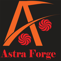 astra forge logo design temolate here