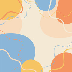 Design banner frame background .Colorful poster background.