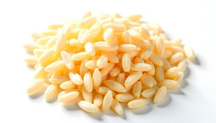 rice cereal isolated on white