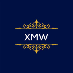 XMW Letter Initial Logo Design Template Vector Illustration