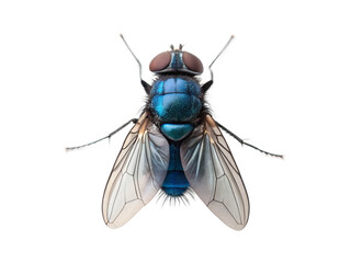 fly isolated on white
