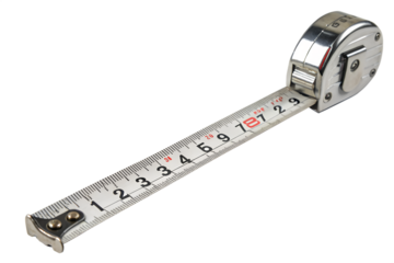 measuring tape isolated on white background