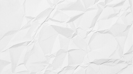 Obraz premium Crinkled Paper Texture: A close-up shot of a textured, crinkled paper surface, revealing the delicate folds and subtle shadows of a blank canvas. 