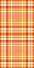 Halloween seamless texture textile, other fabric plaid tartan. Father background vector pattern check in yellow and red colors.