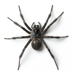 Shiny Mirror Spider Top Down View