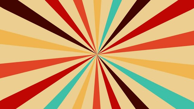 Retro vintage flash back rouate effect Background