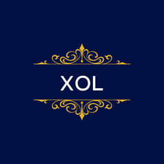 XOL Letter Initial Logo Design Template Vector Illustration