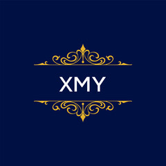 XMY Letter Initial Logo Design Template Vector Illustration