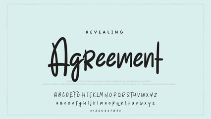 Hand drawn vector alphabet. Modern monoline signature script font. Elegant Signature Font. Best Alphabet Beautiful Calligraphy Signature Font