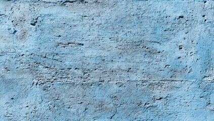 Obraz premium Rough blue painted concrete wall showing texture.