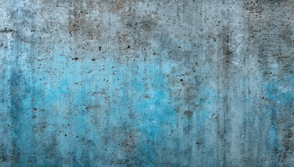 Fototapeta premium Textured blue concrete wall with weathered appearance and subtle color variations.