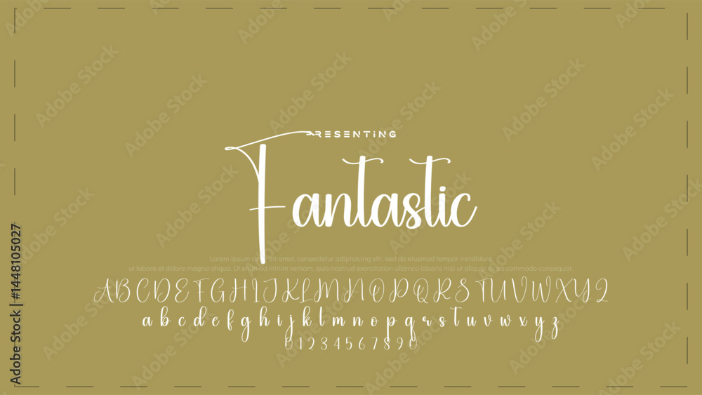 Poster photography signature logo with font calligraphy logotype script font type font lettering handwritte