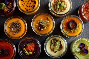 Images of soup for the culinary sector