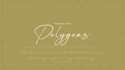 Hand drawn vector alphabet. Modern monoline signature script font. Elegant Signature Font. Best Alphabet Beautiful Calligraphy Signature Font