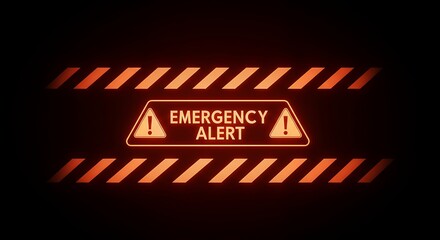 Emergency Alert Sign