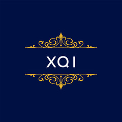 XQI Letter Initial Logo Design Template Vector Illustration