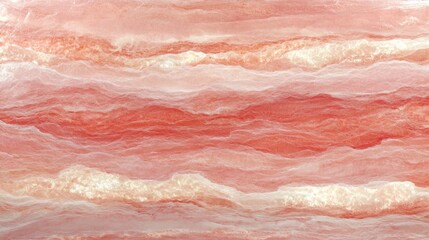 Abstract close-up view of a pink and coral stone texture.
