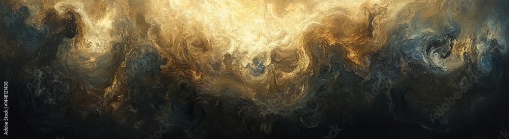 Poster abstract texture design background with golden and dark colors