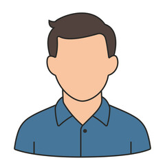 mail head icon. female avatar profile, face silhouette sign