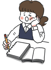 공부하는학생